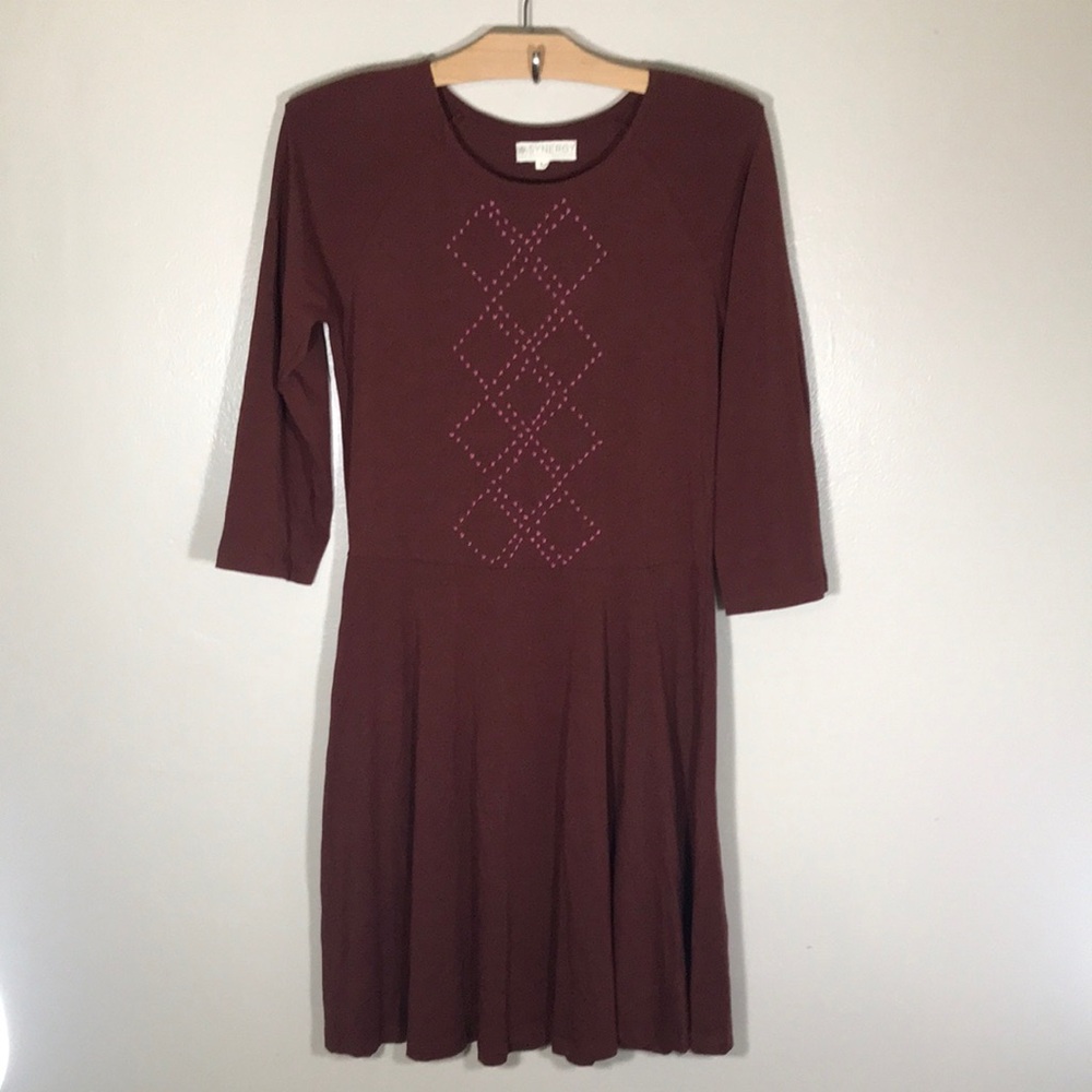 EUC Synergy Dress with‎ Diamond Embroidery Pattern
